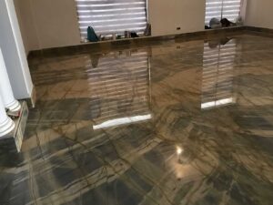 کفسابی و احیای مرمریت طرح‌دار (پروژه نیاوران)