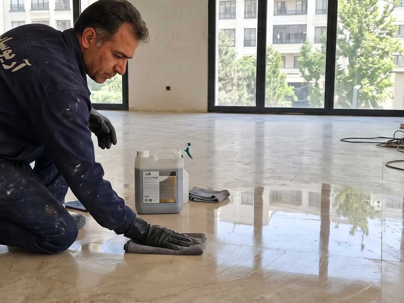 خدمات کفسابی نانو (نانوساب)؛ خلق سپر ضدلک و آب‌گریز با ضمانت کتبی