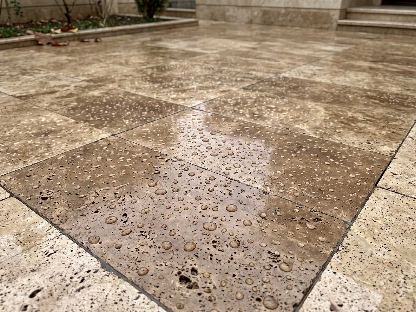 نانوساب سنگ تراورتن (کف و نما)